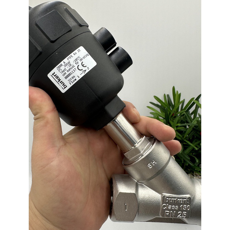 burkert气动角座阀2000A 25.0 PTFE VA G1 00001137原装正品现货