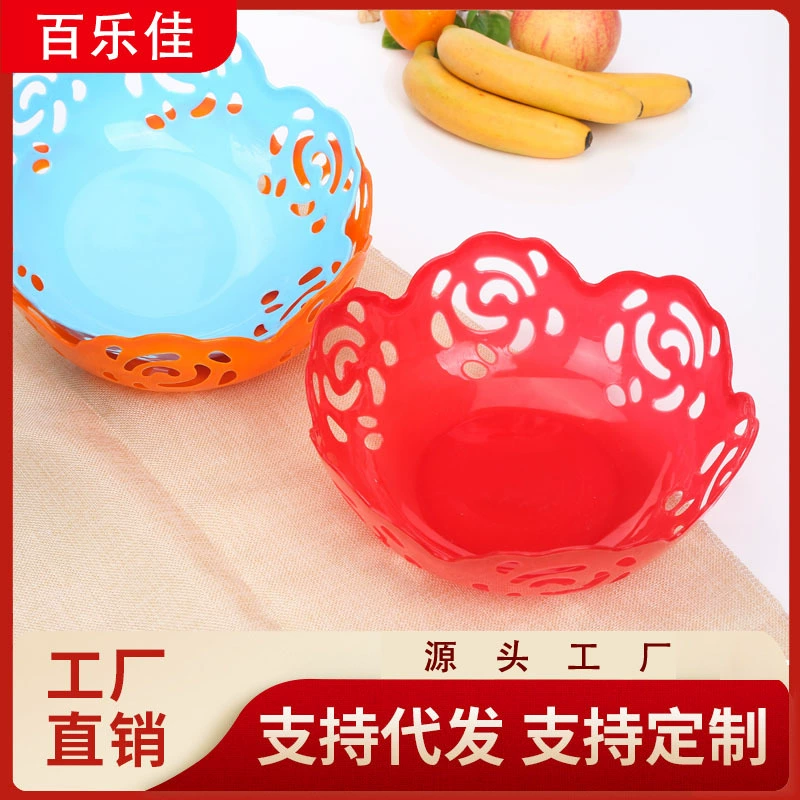 ИСТОЧНИК завод производитель пластиковых тарелок для фруктов для печати пластиковая корзина для фруктов круглая корзина для фруктов и овощей