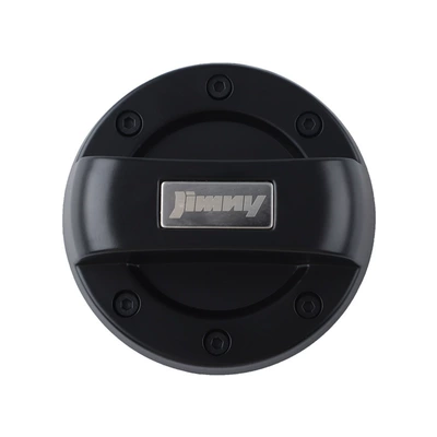 Fuel tank cap for Suzuki Jimny SuzukiJimny Gen4 JB64 JB74 gasoline cap decorative cover (Tank cap) - black