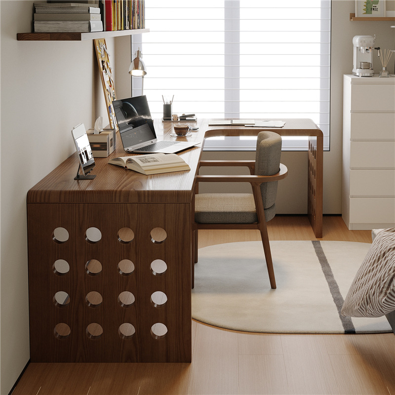 Carefully Selected All Solid Wood Student Corner Desk Desktop Double Computer Desk L-Shaped Corner Long Desk Workbench Carefully Selected All Solid Wood Student Corner Desk Desktop Double Computer Desk L-Shaped Corner Long Desk Workbench