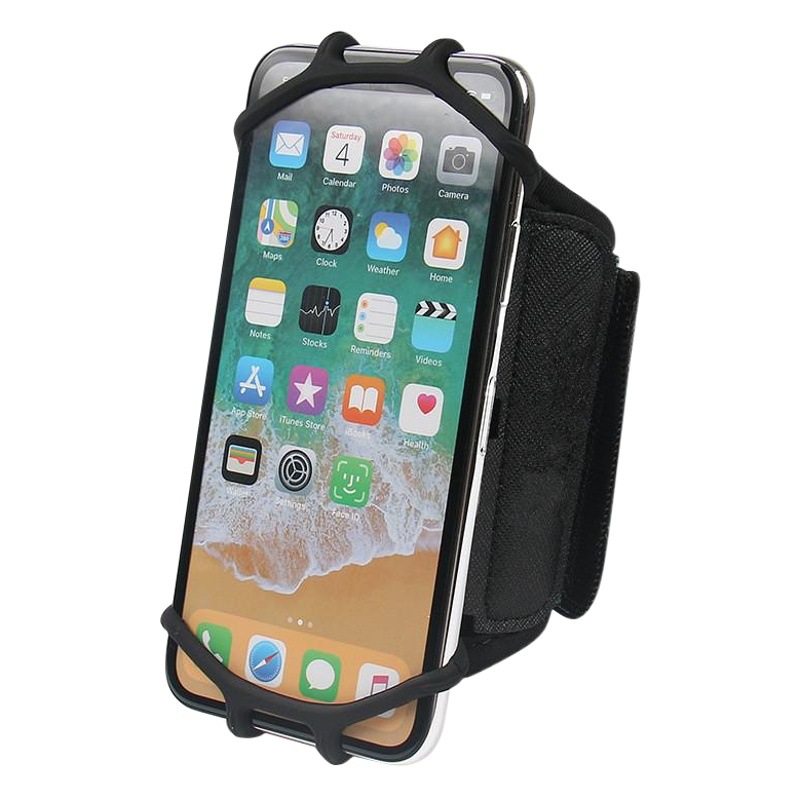 Outdoor riding equipment 360 degree rotatable sports arm strap wrist bag running rotating mobile phone case