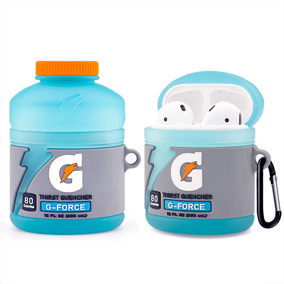 卡通水瓶耳机套适用苹果AirPodspro3代耳机保护套硅胶防摔耳机壳