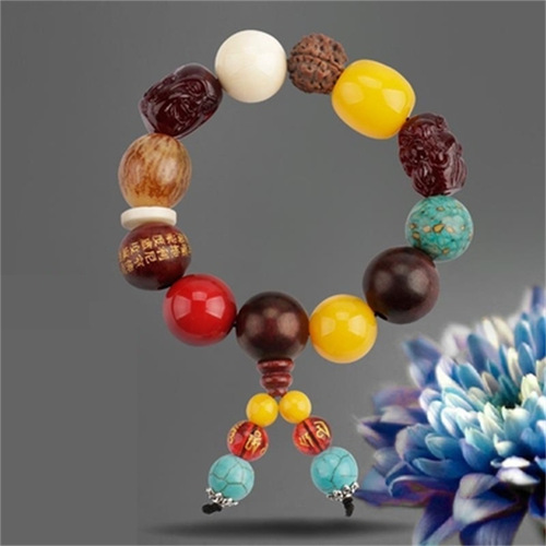 Car pendant Bodhi seed security talisman stall Buddha beads car hanging jewelry car interior bracelet jewelry