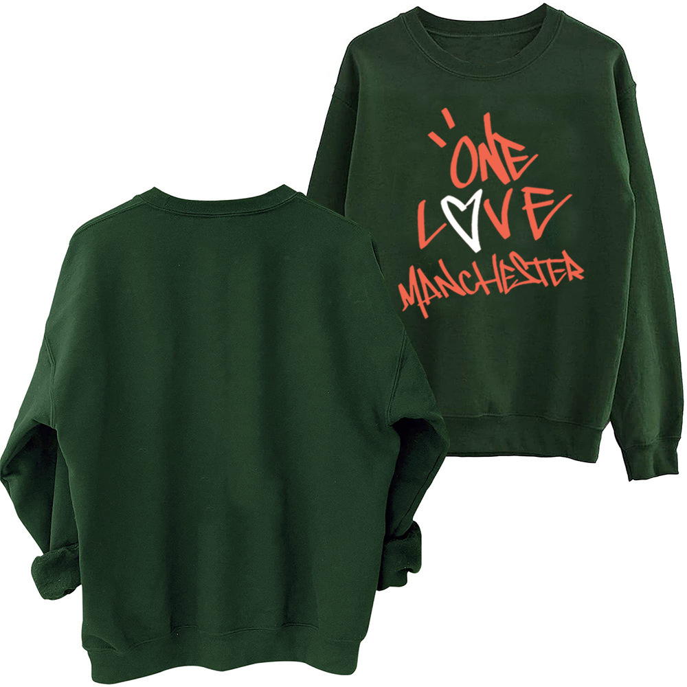 One Love Manchester Crewneck Hoodie Ariana Grande Concert Ov