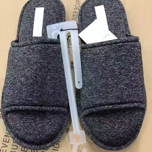 Плюшевые тапочки на заказ оптом для внешней торговли, открытые хлопковые тапочки для трансграничной торговли, мужские домашние тапочки, весенние и осенние хлопковые тапочки.