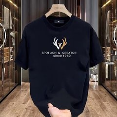 Summer New Arrival Short Sleeve T-Shirt for Men with Print Round Neck Slim Fit T-Shirt, Versatile Quick-Drying Sports Men's Apparel, Dropshipping One Piece