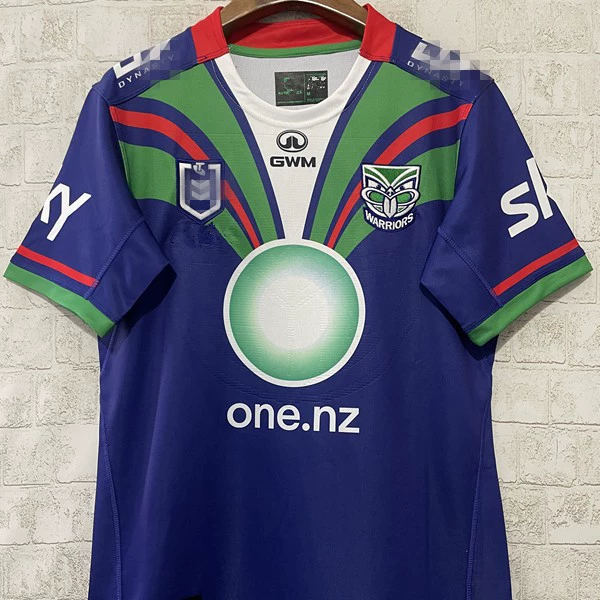 Rugby Jersey 2025 Воины дома и на выезде оливковый мяч майка мужской толстовка с короткими рукавами
