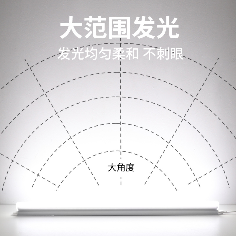 Tubo de la lámpara de techo de escritorio súper largo LED estudio alargado protección para los ojos instalación especial-libre autoadhesivo succión magnética lámpara de escritorio integrada tira