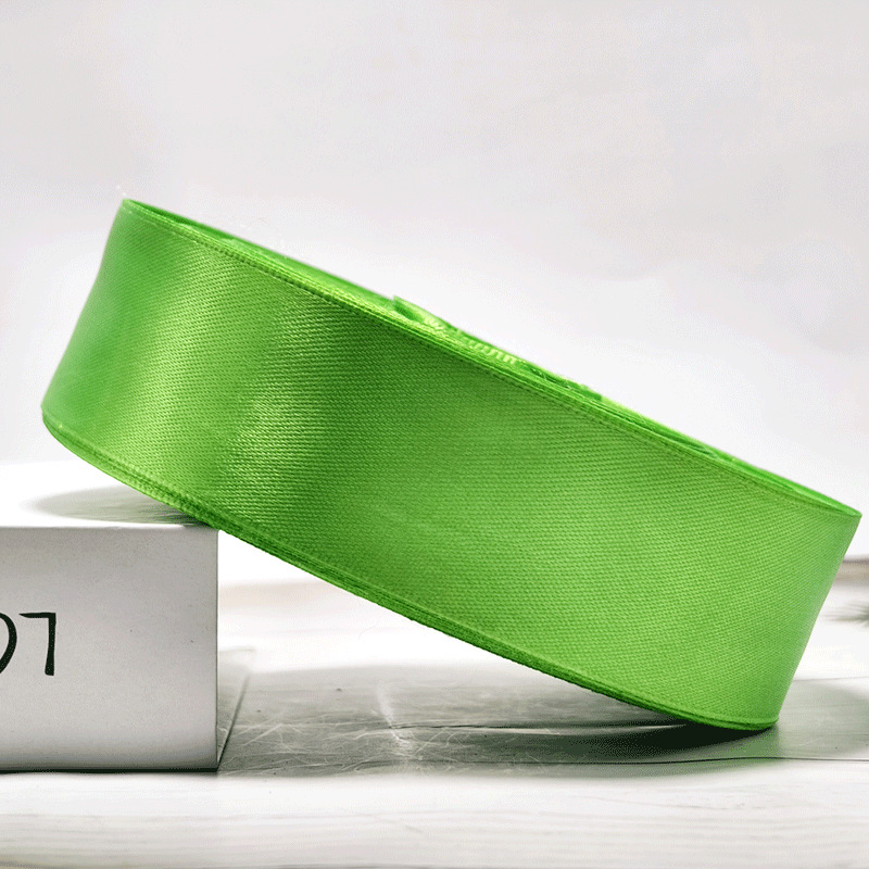 4cm de color sólido gran cinta decoración de flores pastel de cumpleaños correa hecha a mano material DIY embalaje de regalos de vacaciones