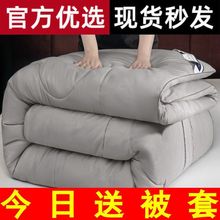 清仓桑丝冬季棉被加厚冬天被子双人冬被春秋被单人学生宿舍空调被