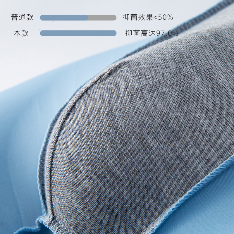 Pantalones interiores de seda de hielo para hombres, pantalones cortos de cuatro esquinas jóvenes, respirables y cómodos, entrepierna de grafeno antibacteriana, sensación fría y elástica para hombres.