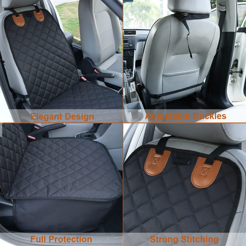 Cuatro estaciones 600D impermeable coche cojín de mascotas antisucio cojín protector de asiento de automóvil gato perro cojín anti-atraqueo