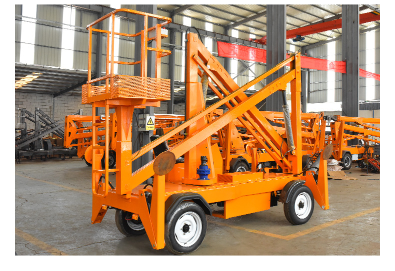 Curved arm lift climbing vehicle self-propelled aerial maintenance operation vehicle curved arm type climbing diesel curved arm lift