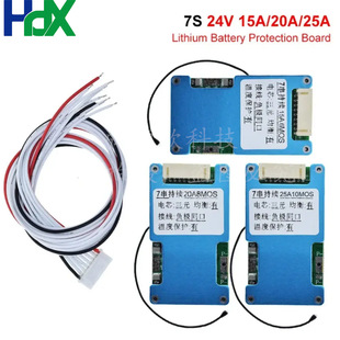 7��18650�늳ر��o��7S��Ԫ���o��24V 25A������ضȱ��o/�ɼ���