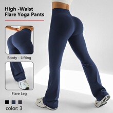 S 94330 Cross Waist Flare Pants ���������ȿ� ŷ���羳