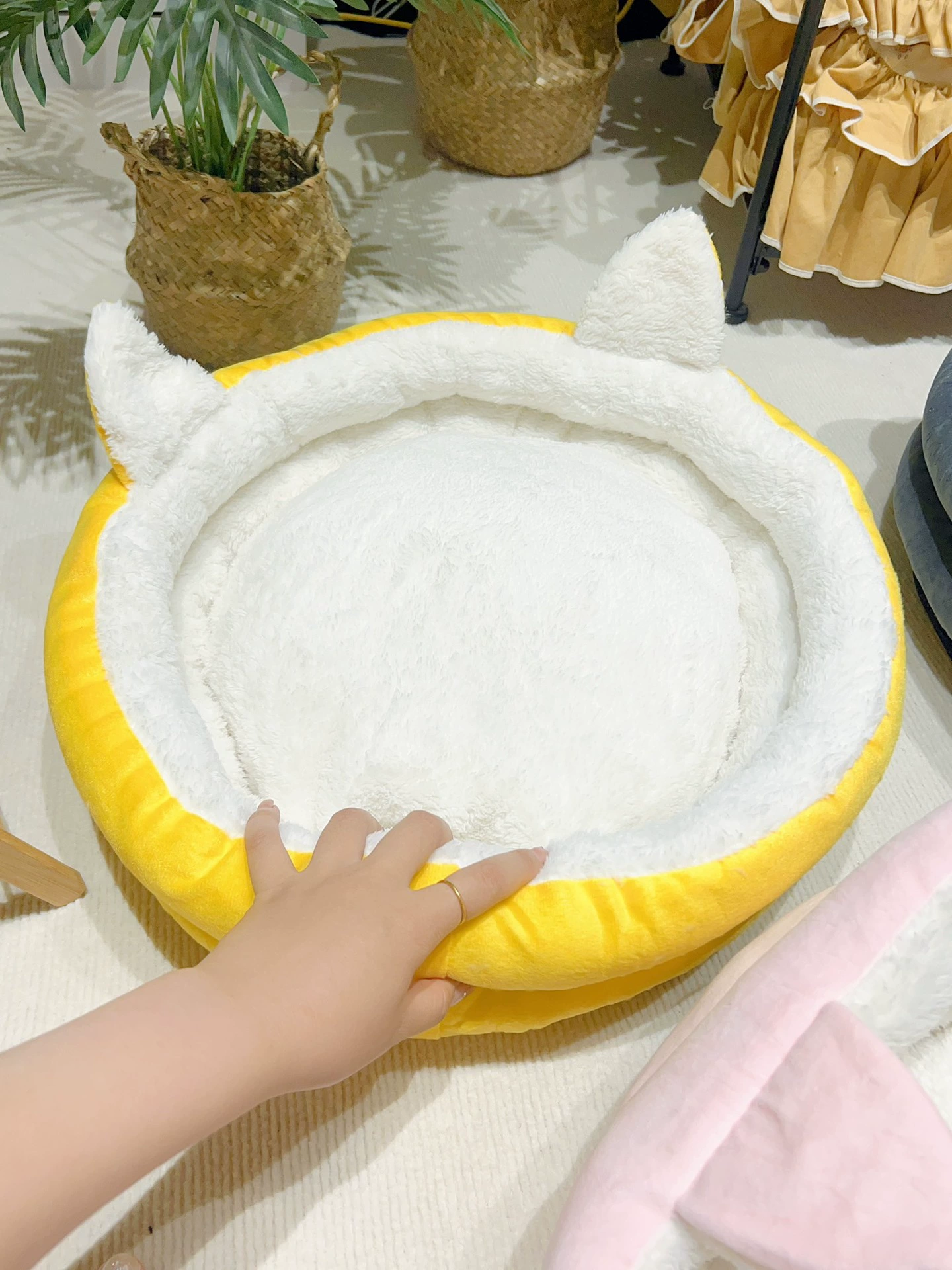 Домашние уши маленькие круглые гнезда Four Seasons Универсальный питомник для кошек