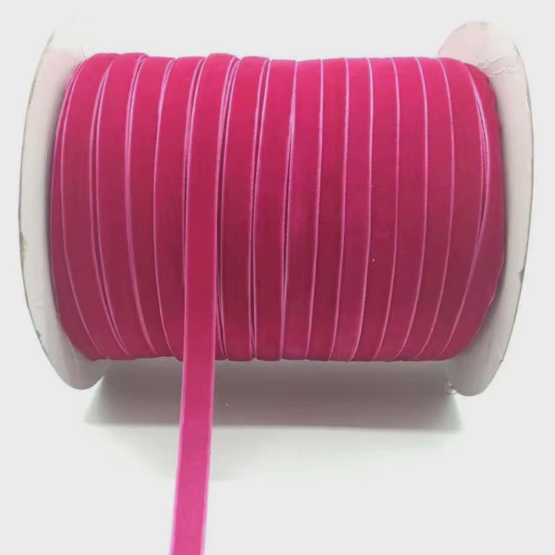 Cinta de Terciopelo de 6-38 mm para Decoración de Bodas y Fiestas, Regalo Hecho a Mano