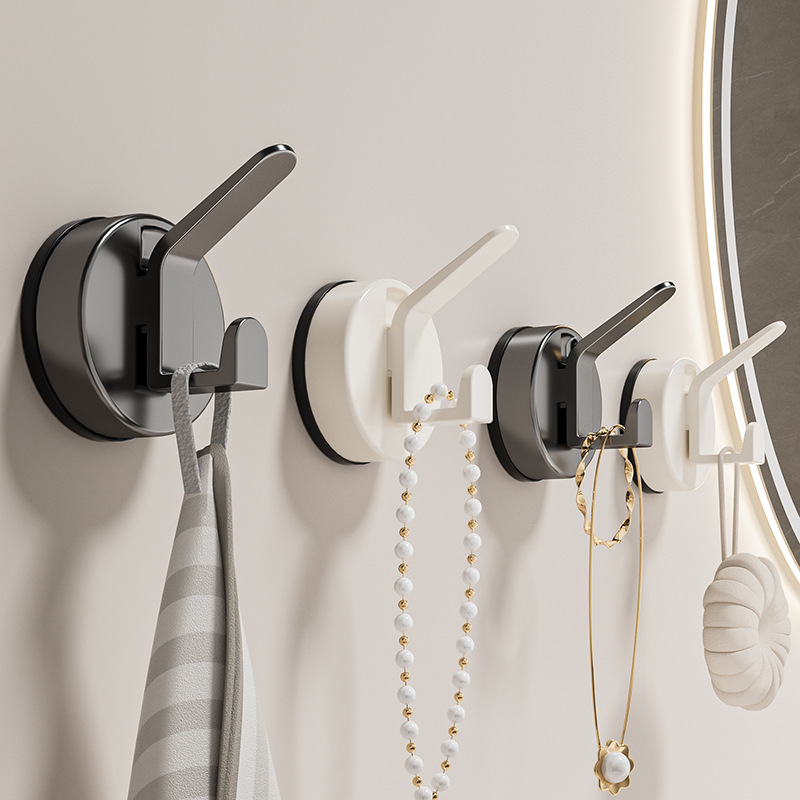 Suction hook strong vacuum non-perforated removable kitchen bathroom bathroom wall door rear adhesive hook