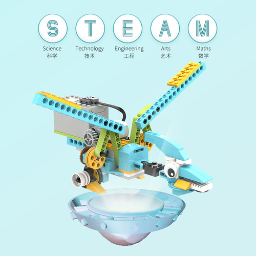 Compatible with Lego small bricks children's toys versatile electric assembly blocks thinking and intelligence training for 5-6 year old boys