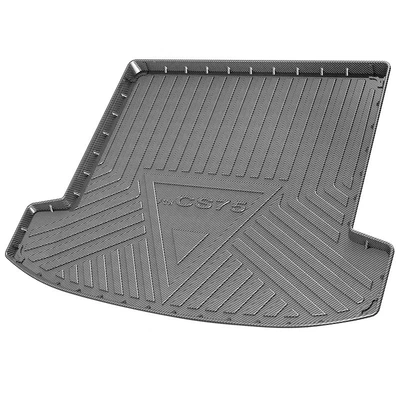 Suitable for Changan Trunk Mat - 2025-2026-changan-cs75pro-five-seater-main-padcarbon-fiber-pattern-flat-lay-delivery