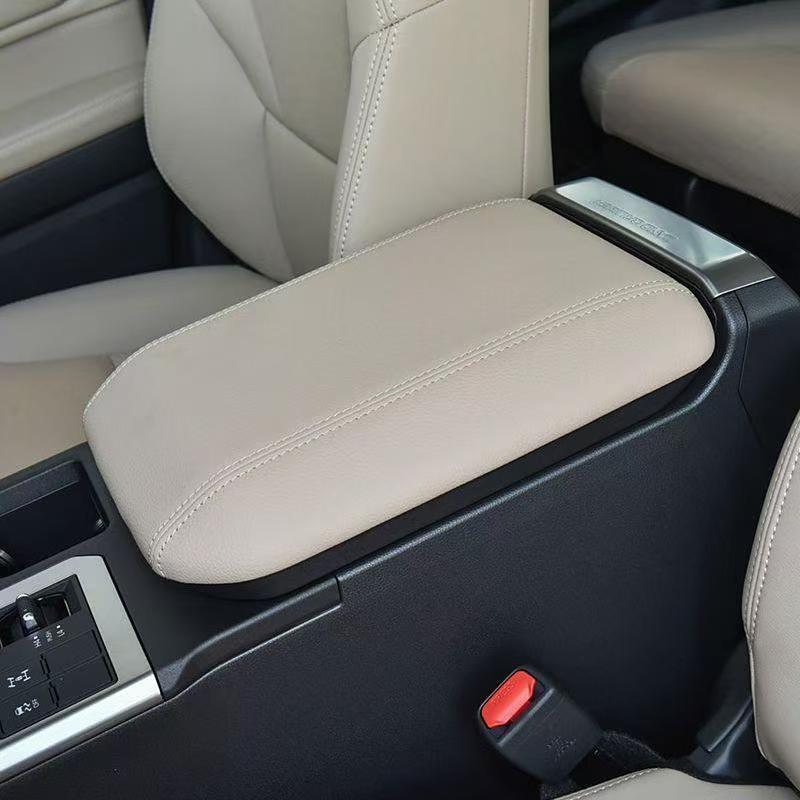 Suitable for 24 Models of Toyota Prado Central Armrest Box Cover, Armrest Box Protective Leather Cover, Armrest Box Cover Set, Special Use