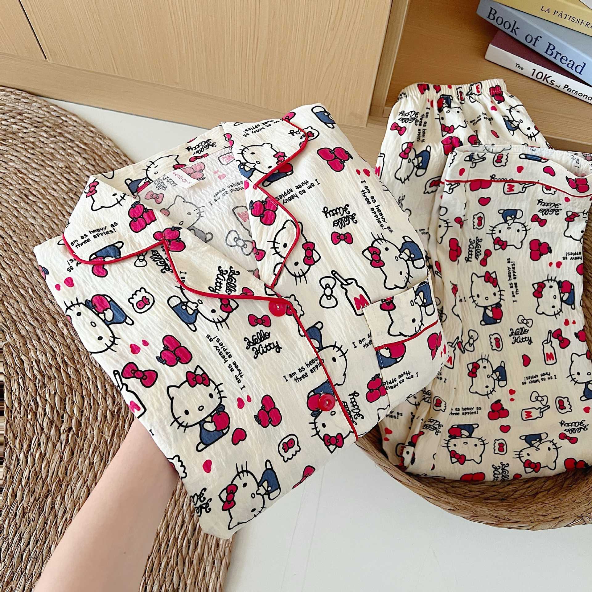 外国貿易クロスボーダー卸売クラウドコットン長袖ズボン 120 グラムパジャマ女性のための Xiaoxin 外で着用できるラペルカーディガンホーム服