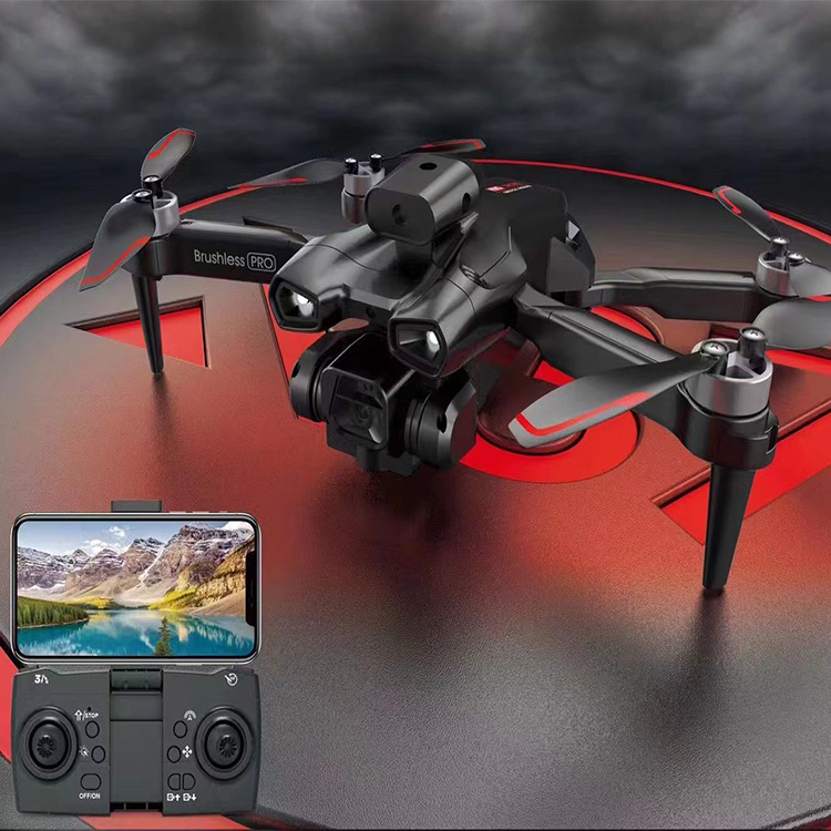 Q37 brushless folding drone HD aerial photography remote control aircraft dual optical flow electric modulation photography quadcopter