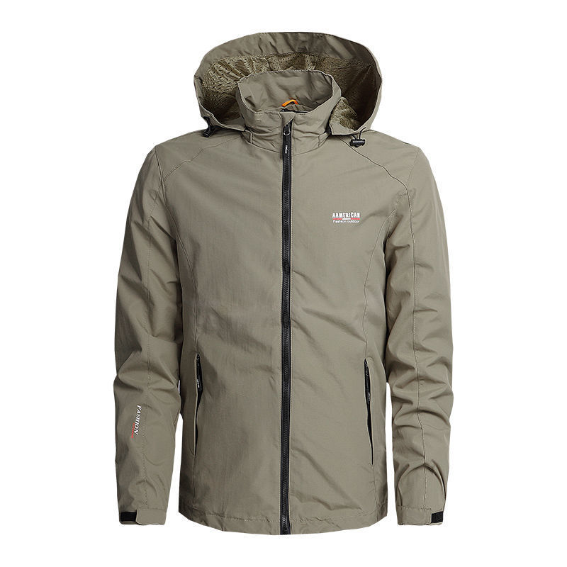 Waterproof Breathable Men's Jacket For Spring And Autumn Outdoor_voghion.com