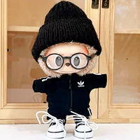 Labbu Babu 17cm Один или два поколения сидящей вечеринки с эмалированной куклой Adidas спортивный и развлекательный набор