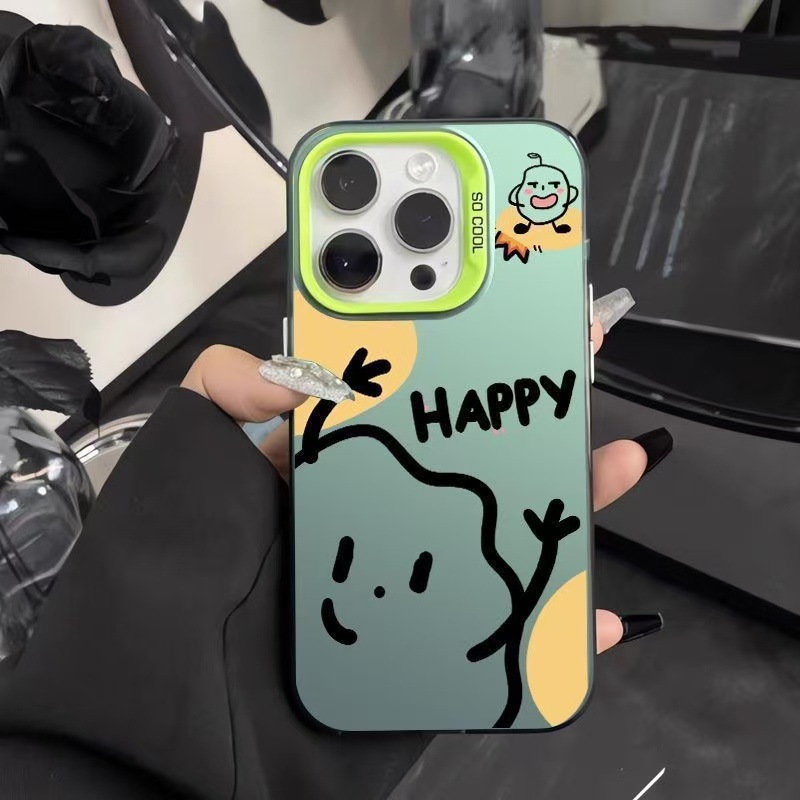 Colorful Silver Shell-Green-Happy Potato