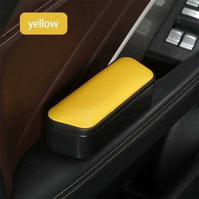 lift armrest box elbow rest | Armrest box - thickening-can-be-raised-yellow-length-17cm-width-6cm