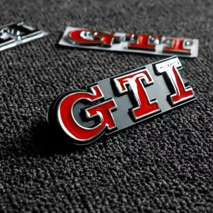 Suitable for Volkswagen Polo Golf 6 7Th Generation Gti Car Logo, Volkswagen Gti Rabbit Car Sticker, Personalized Tail Logo