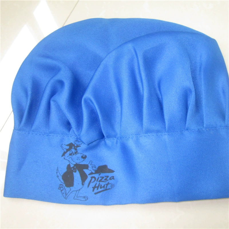 Chef hat for autumn and winter, kitchen oil-smoke protection, hotel catering work hat, white mushroom cap, customized