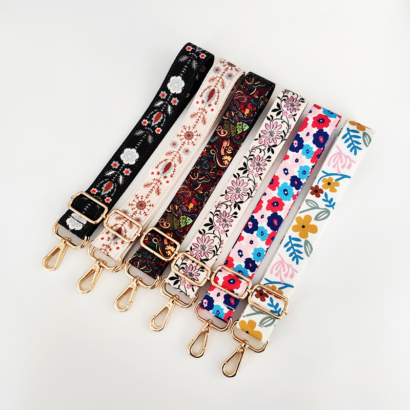 Νέα Τυπωμένη Γυναικεία Τσάντα Εξαρτήματα Ρυθμιζόμενα Ώμου Διασταυρούμενο Λουράκι Μακρύ Ώμου display picture 1