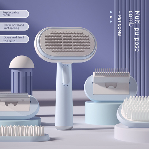 Pet Multi-functional Cat Comb Dog Hair Brush Dog Hair Brush Special Dog Hair Brush Grooming Tool Dog Knot Unraveling Comb Pet Supplies