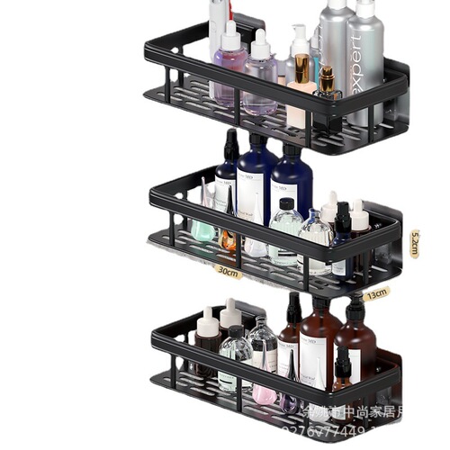 Bathroom rack without punching tripod bathroom toilet toilet wall hanging washbasin wall storage rack