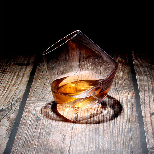 Bar Stag's Head Whisky Glass Nightclub Personality Diamond Cocktail Glass Creative Shaker Glass