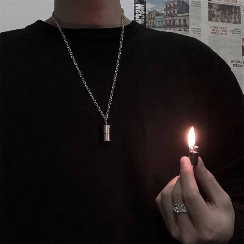Collar Punk Lighter Negro