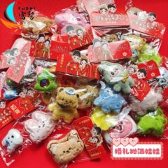 結婚式の投げ物、インタラクティブなぬいぐるみ、混合人形、完成品、福利厚生用小物、卸売
