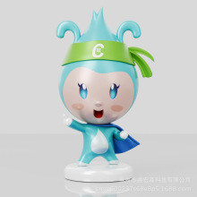 玻璃钢大雕塑公园商场落地装饰摆件卡通动漫公仔户外美陈门头挂件