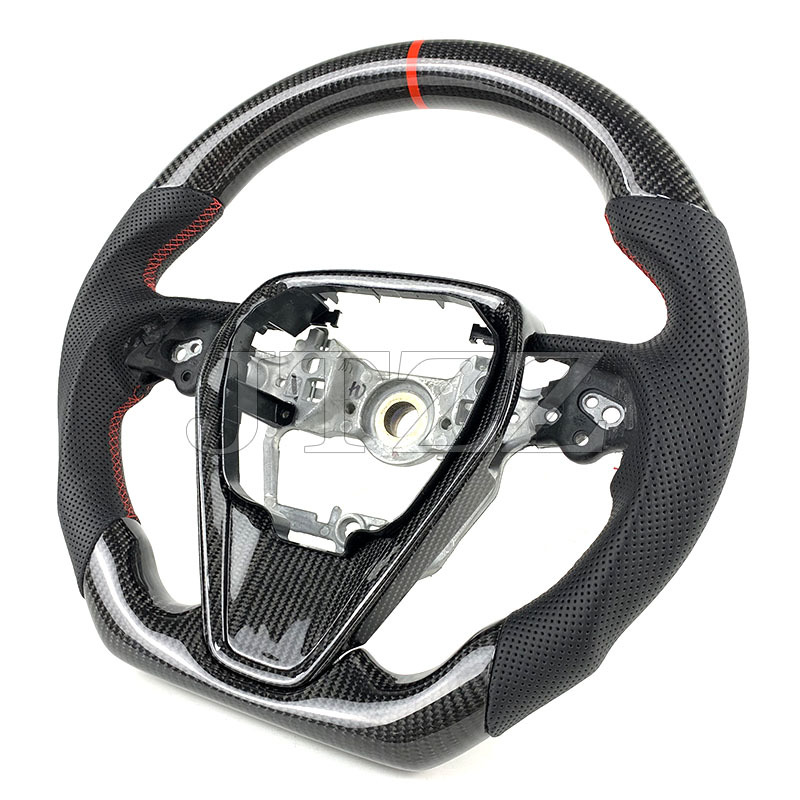 Suitable for Toyota eight-generation Camry Corolla Ralink Asia Dragon carbon fiber steering wheel steering wheel modification