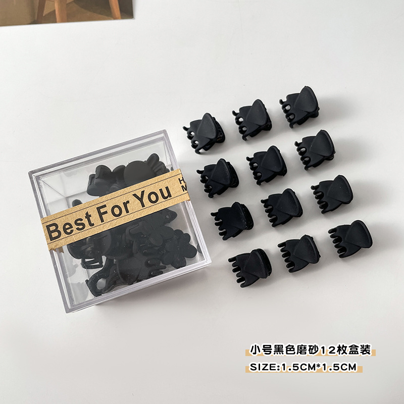 Lado flequillo clip horquilla Mini tamaño pequeño clip femenino frente trenzado pelo clip tocado verano princesa cabeza horquilla