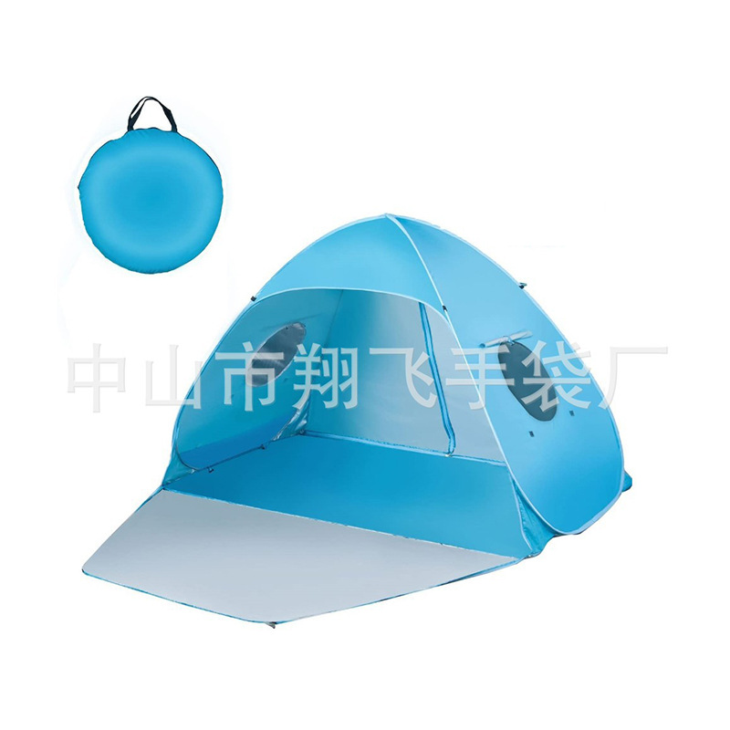 Simple foldable travel tent