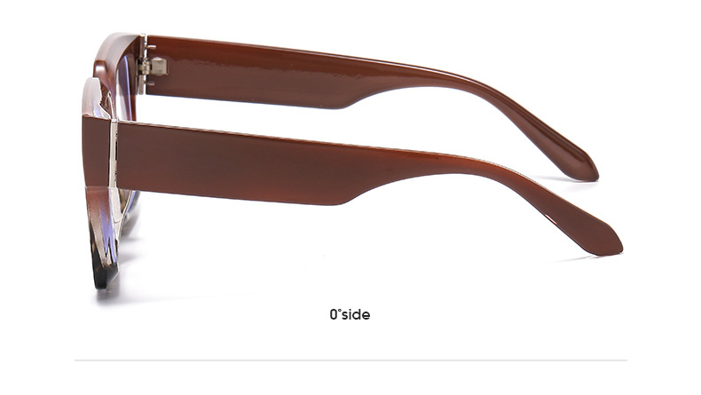 Glasses Classification Retro Sweet Solid Color Ac Square Full Frame Optical Glasses