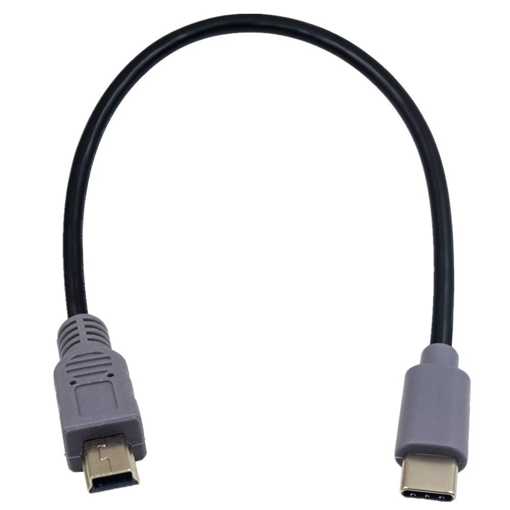 Поддержка пары OTG к MINI USB до Type-C USB3.1 Data Charging Circle Type-C к MINI 5P