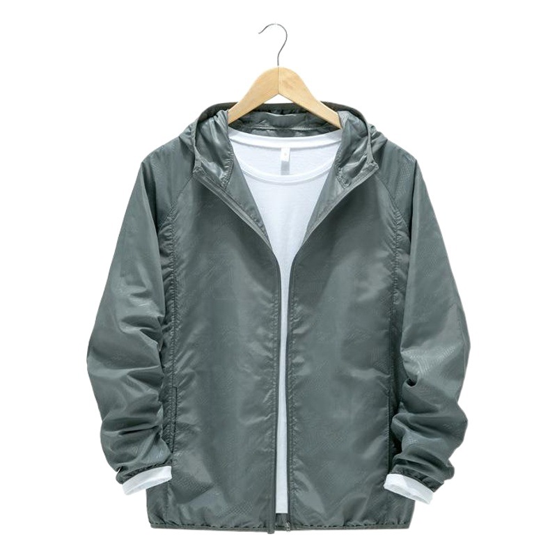 Wholesale Custom-Made Outdoor Skin Windbreaker for Men and Women, Ultra-Thin Quick-Drying Sports Windproof Jacket, Custom-Made