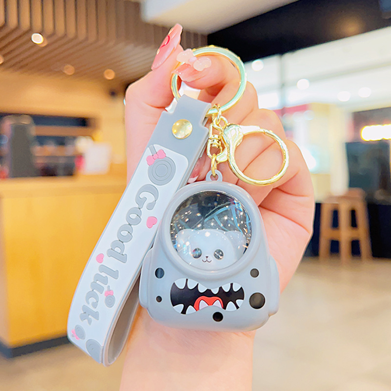 熊のかばんの小さい夜の明かりのキーホルダーのカバンのペンダントの創意的な雰囲気の明かりのキーチェーンの発光の贈り物insプレゼント
