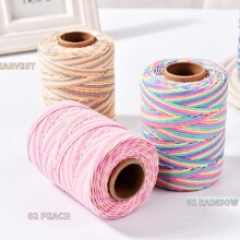 2mm�u׃ɫ���K �u׃ɫ�޾�100�� macrame�ֹ�diy�����K��