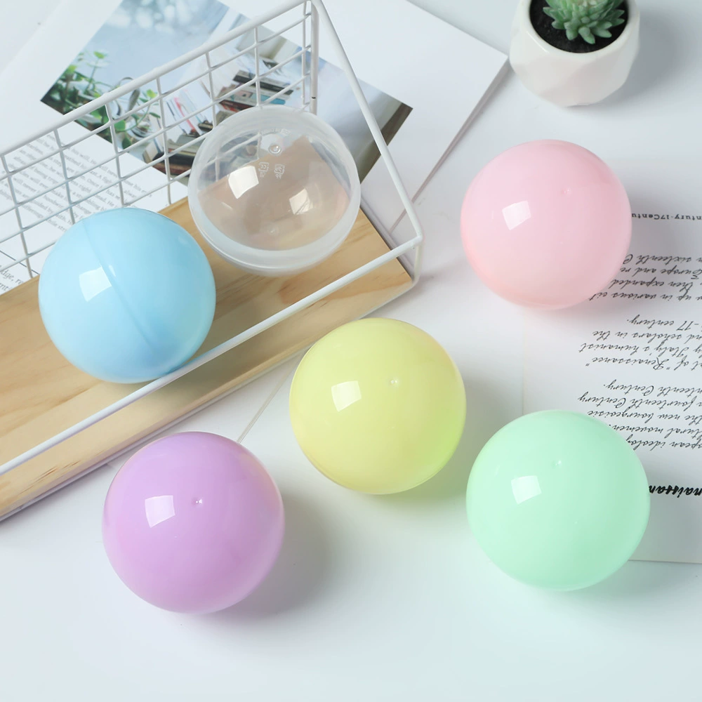 60MM макарон скручивание яйца мяч оптом pppпрозрачный скручивание яйца игрушка сюрприз подарочная упаковка оптом