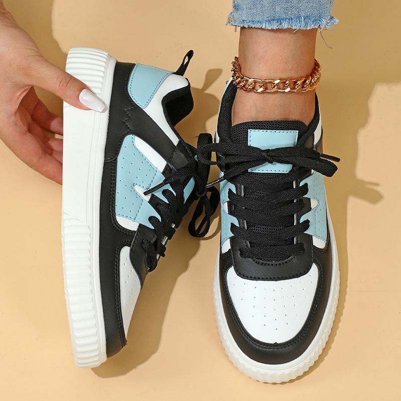 Donna Uomo Scarpe in pelle Scarpe da tennis Scarpe da passeggio Sneakers Suola in gomma sintetica Calzature comode antiscivolo_voghion.com